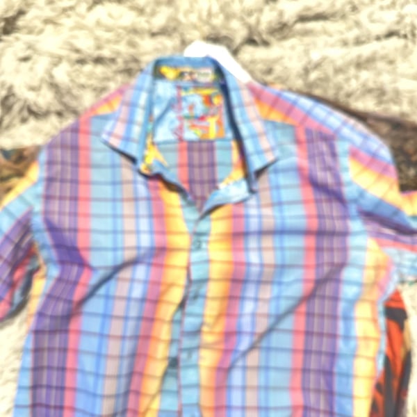 NWT Robert Graham Western Beaches Multicolor Men's XL Button Up Embroidered Top – FUNAAB Zoo Park