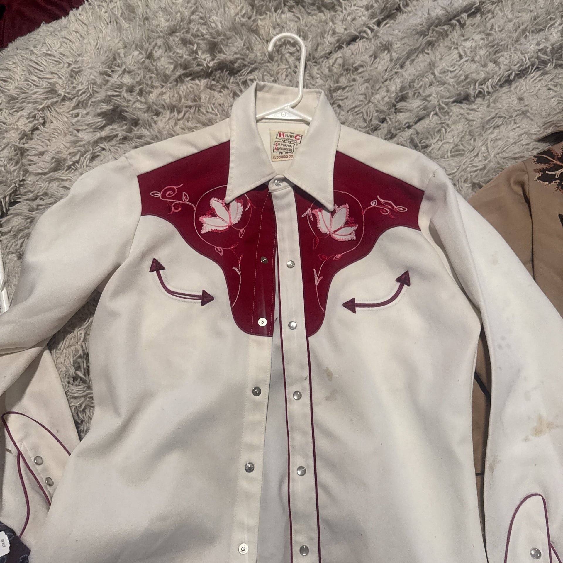 Vintage H Bar C Embroidered Western Shirt 2