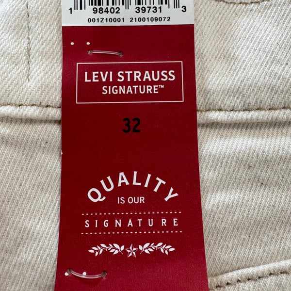 Levi Strauss Signature Men's Double Knee Utility Shorts