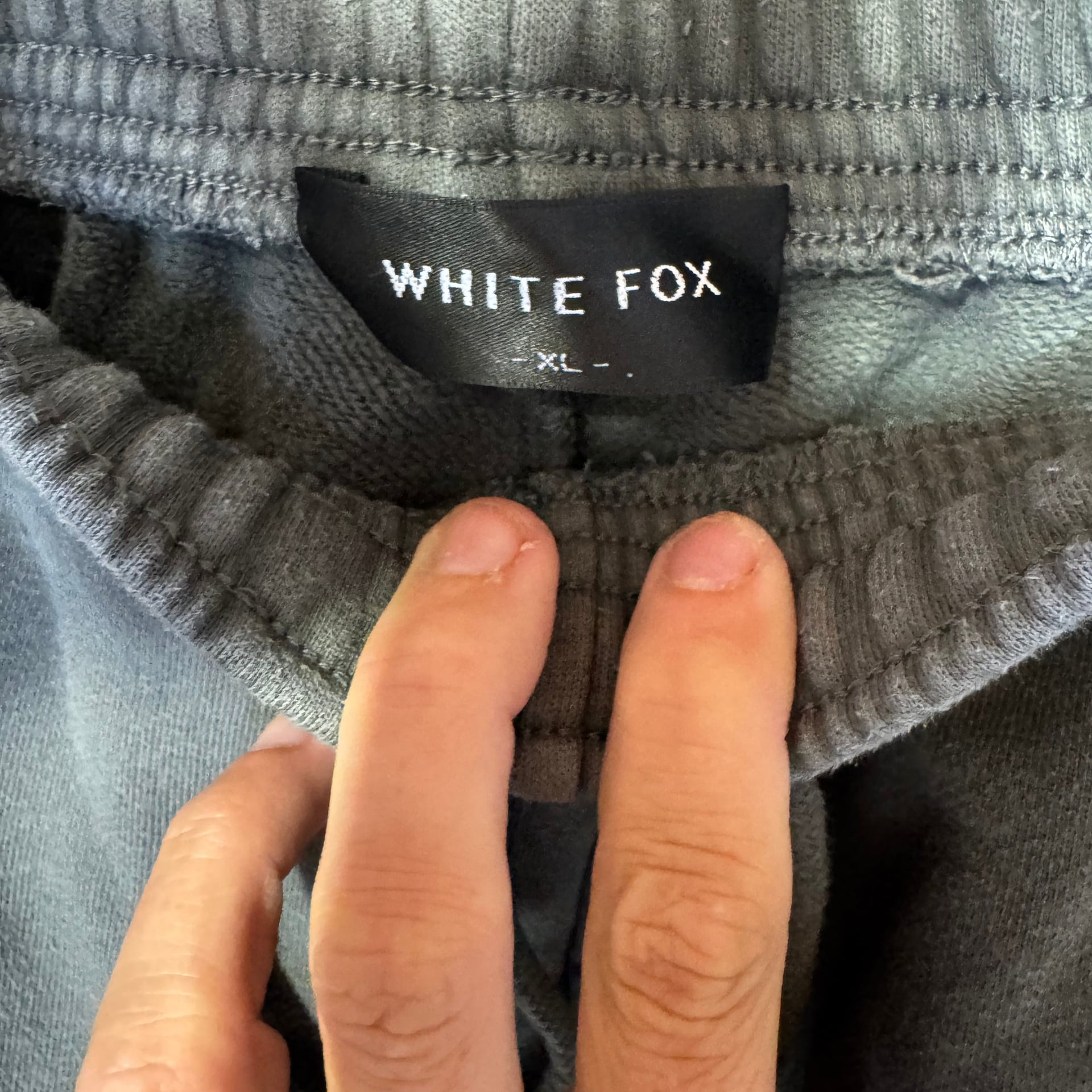 White Fox Boutique Not An Issue Black Sweatpants 6