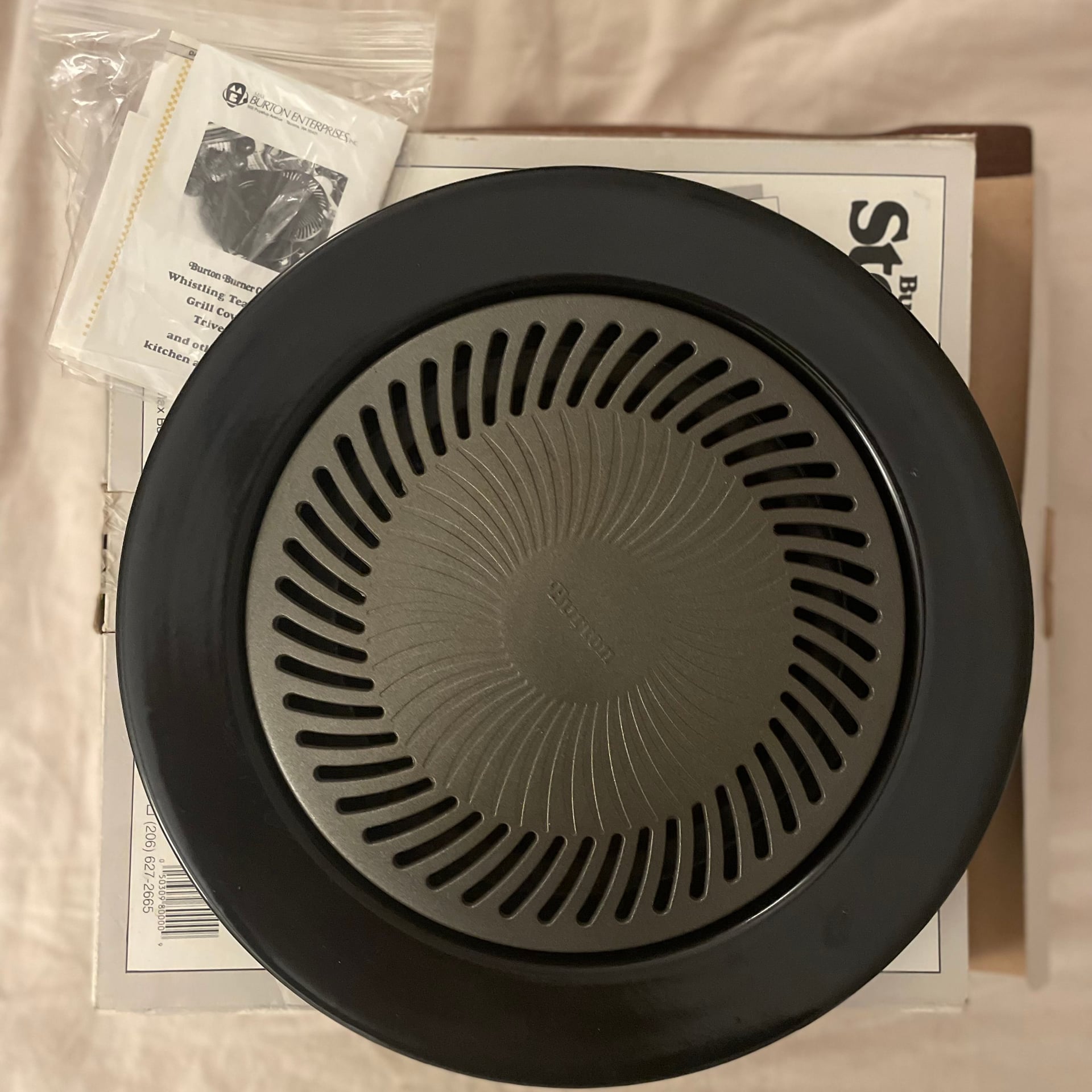 Vintage Burton Stove Top Grill - Nokomis Bookstore & Gift Shop, 4