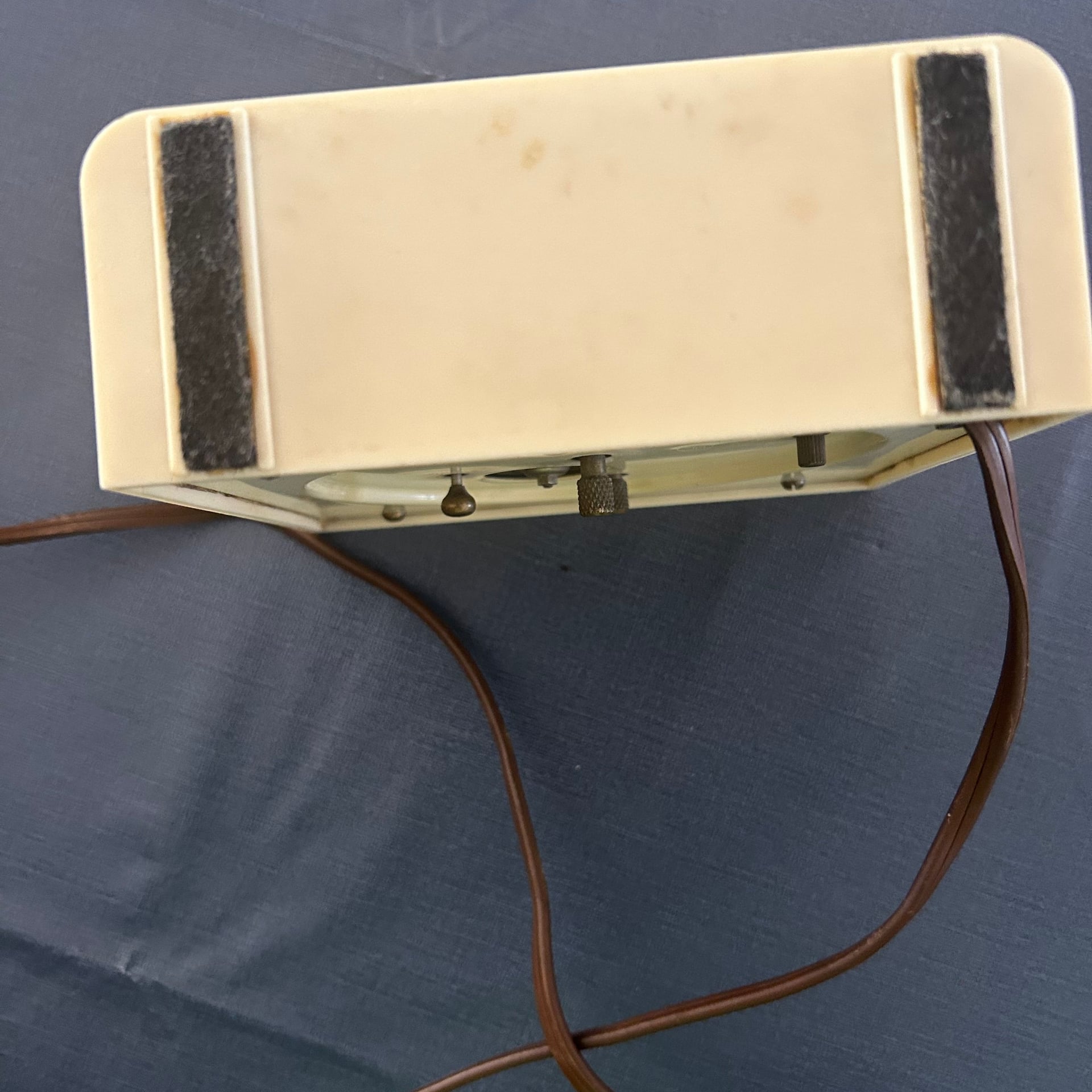 Vintage Westclox Logan Self-Starting Electric Alarm Clock 7