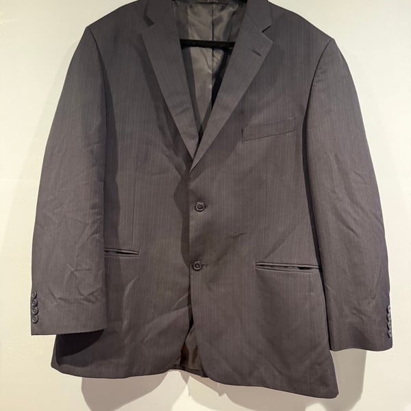 Haggar Suit Up System Men’s Blazer Jacket 46L 