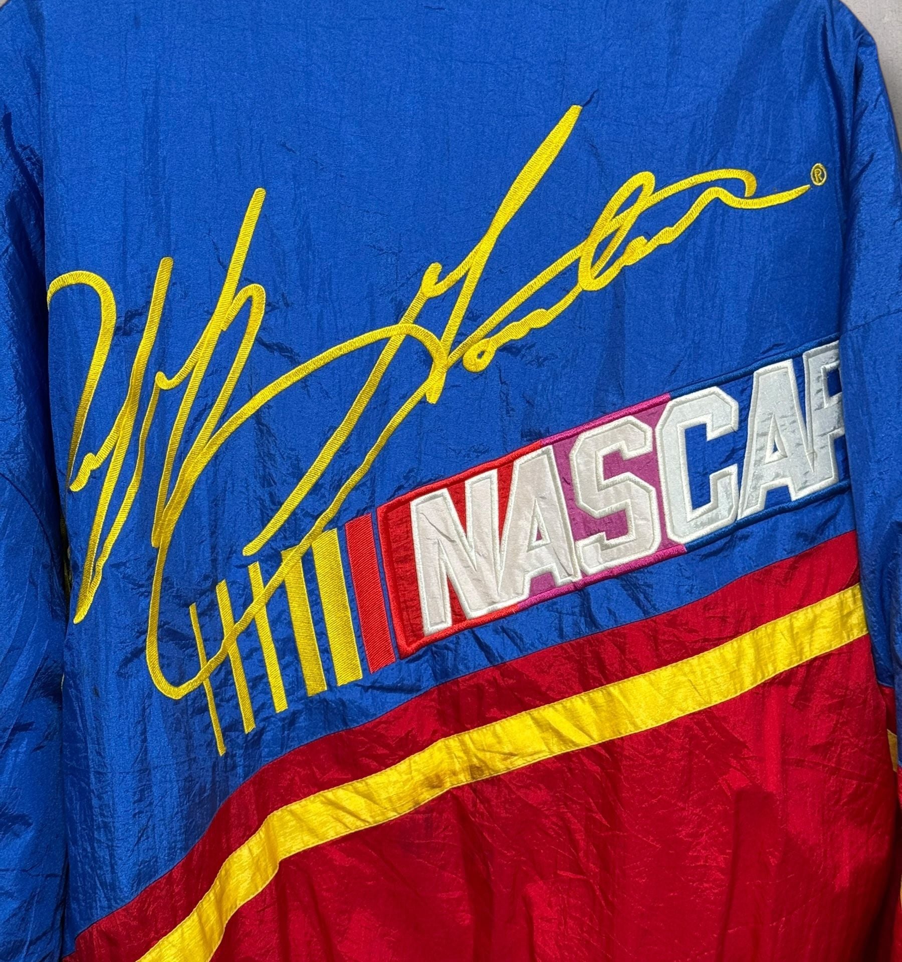 Vintage Chase Authentics 90s Jeff Gordon Nascar Jacket 11