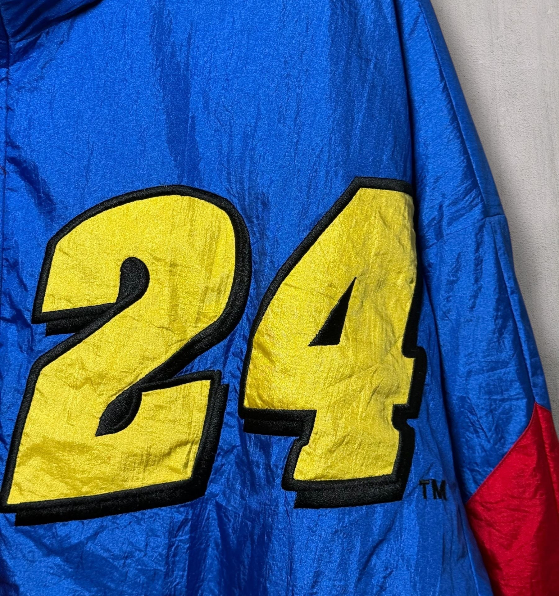 Vintage Chase Authentics 90s Jeff Gordon Nascar Jacket 5