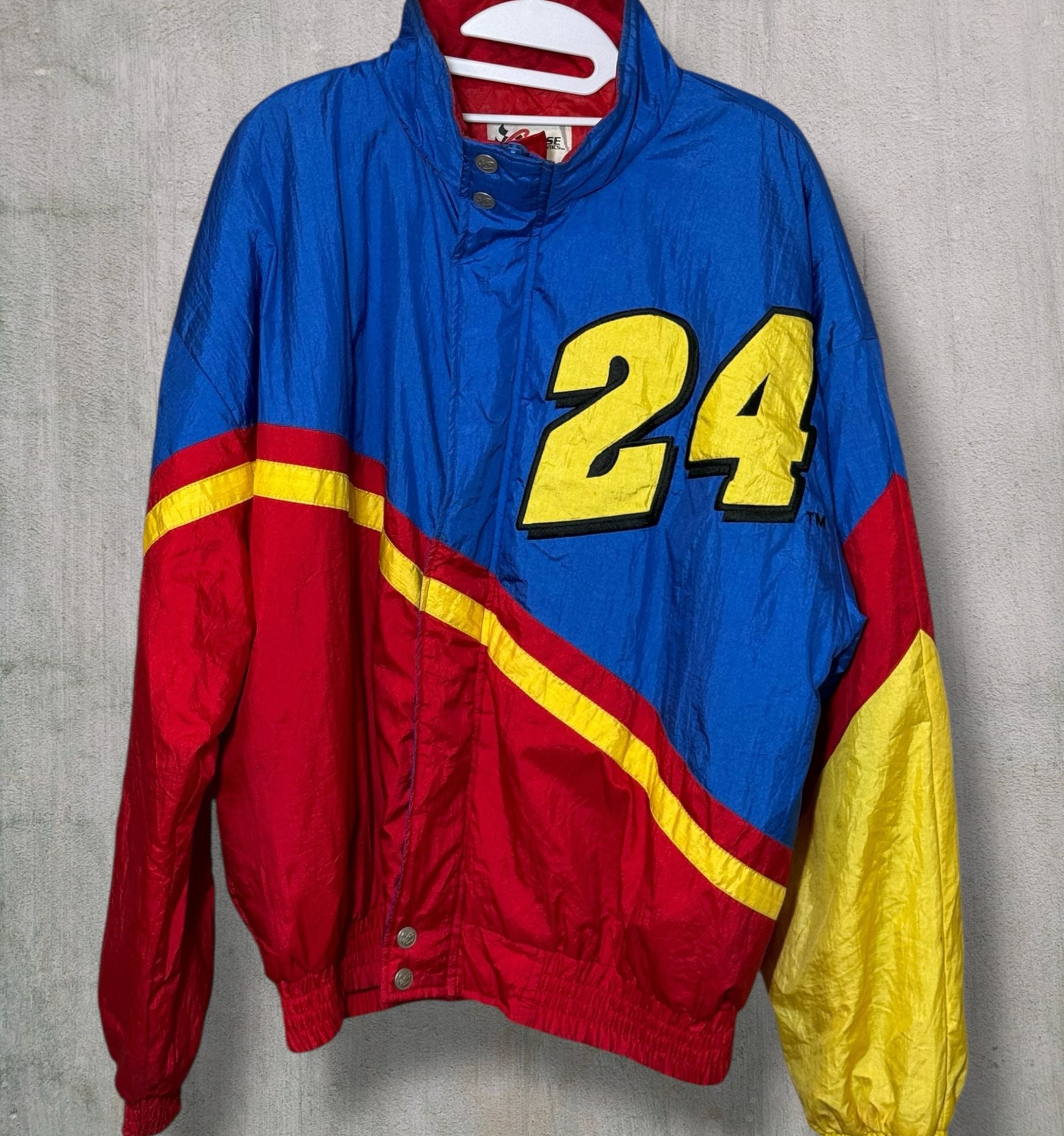 Vintage Chase Authentics 90s Jeff Gordon Nascar Jacket 2