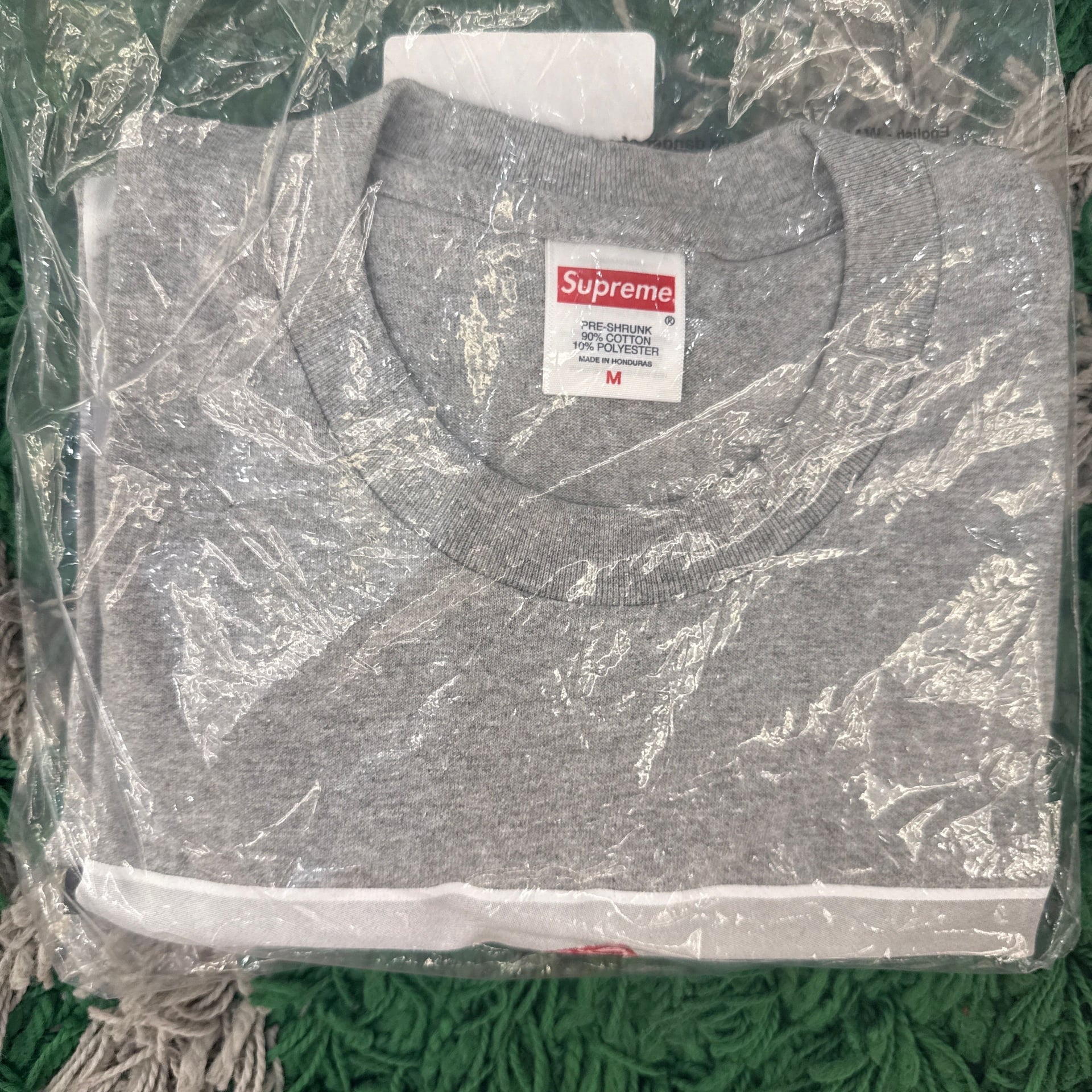 Supreme Playboi Carti Tee 'Heather Grey' 2