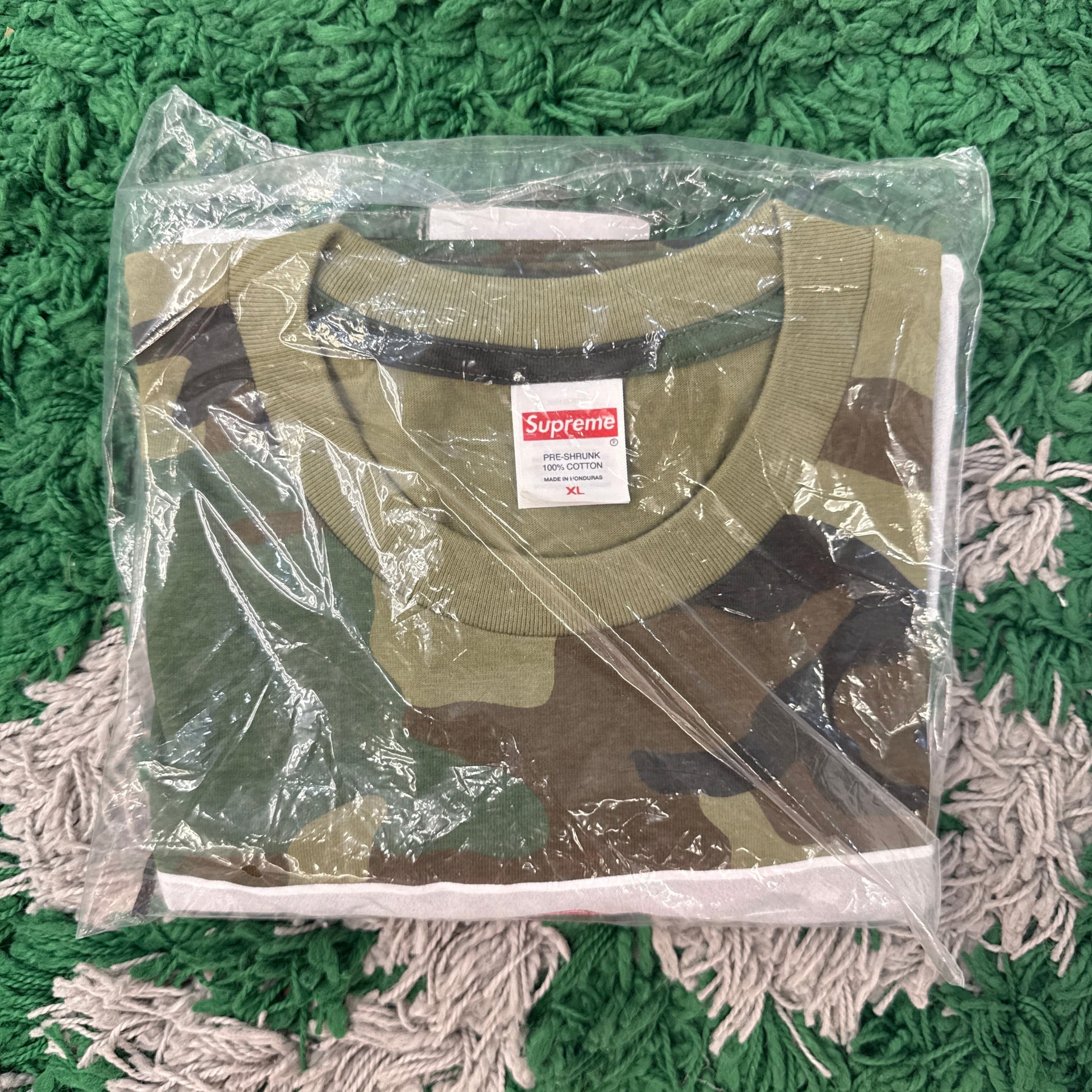 Supreme Playboi Carti Tee 'Woodland Camo' 2