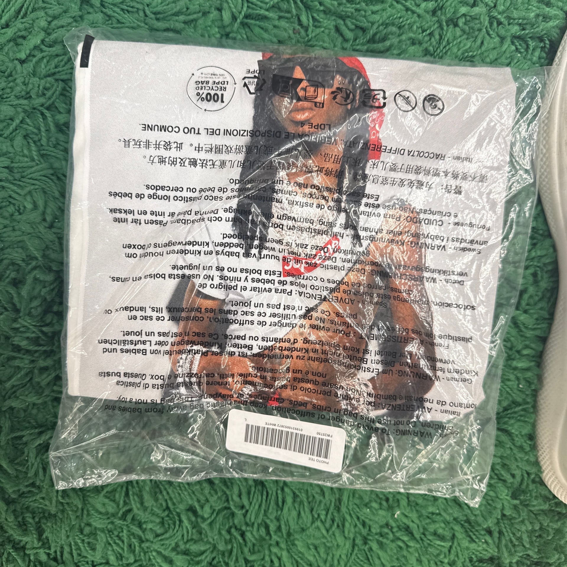 Supreme Playboi Carti Tee 'White' 1