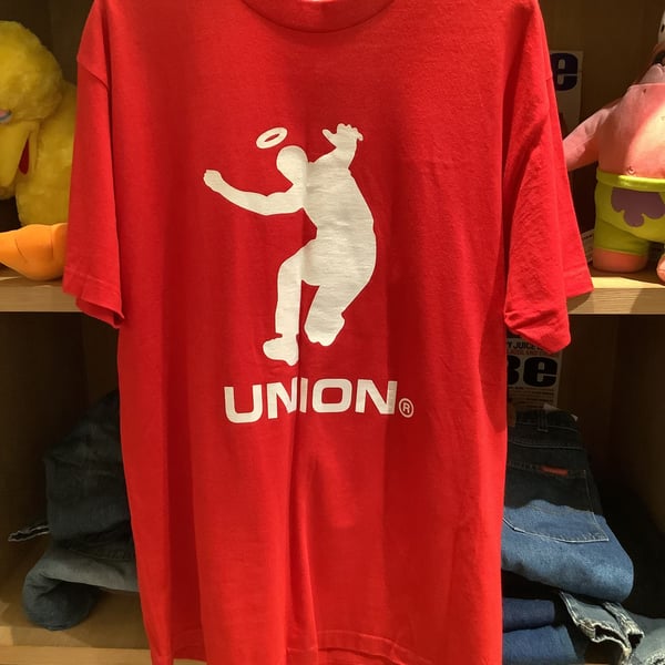Union Los Angeles Red Angel Graphic T-Shirt Size L