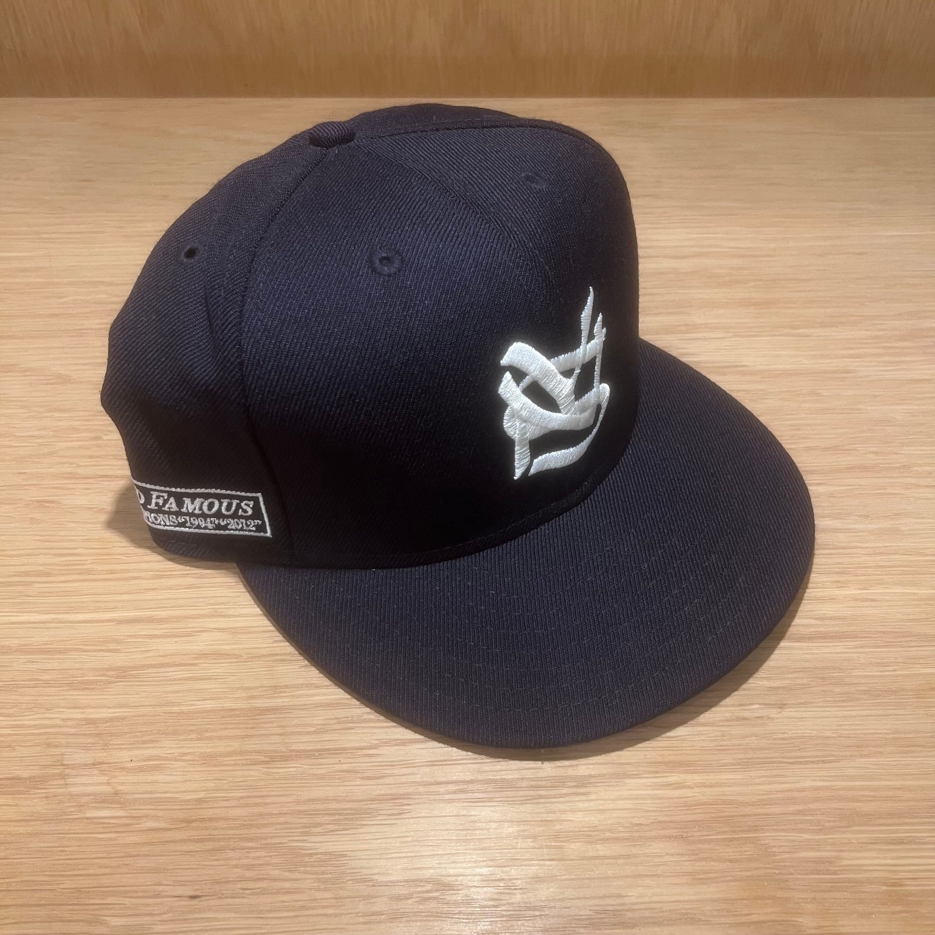 Supreme SS12 SNY Logo Champions New Era Fitted Hat 7 1/2 3