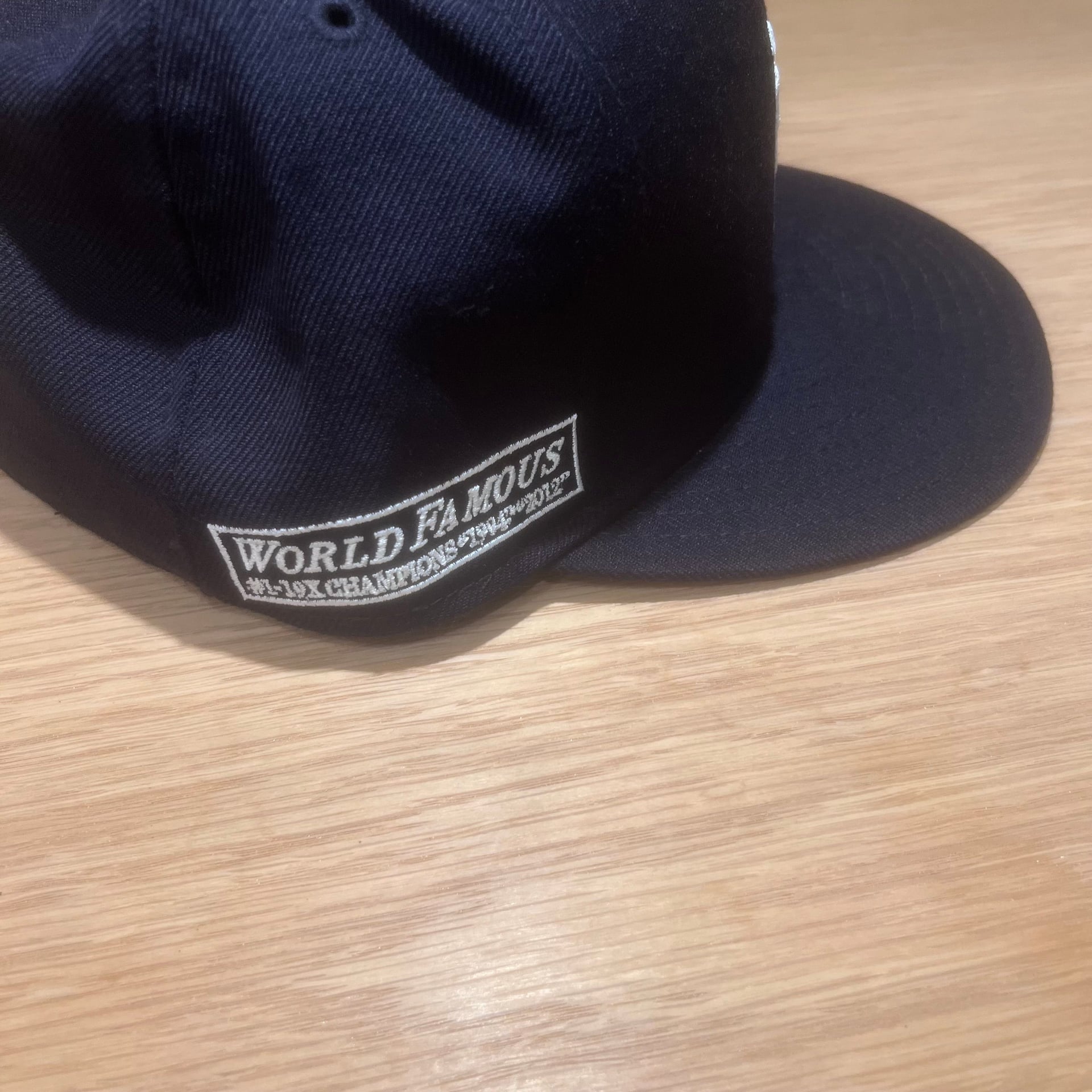 Supreme SS12 SNY Logo Champions New Era Fitted Hat 7 1/2 4