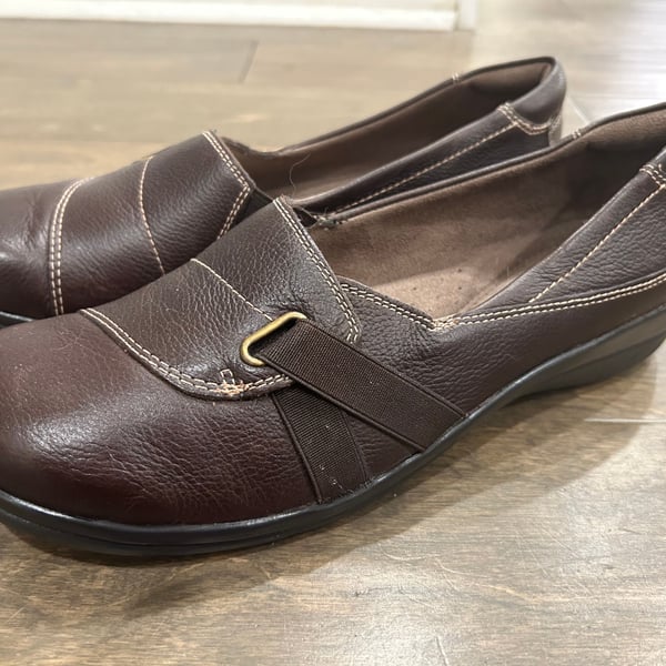 Natural Soul Ilena Women's Shoes, Brown Size 8 1/2