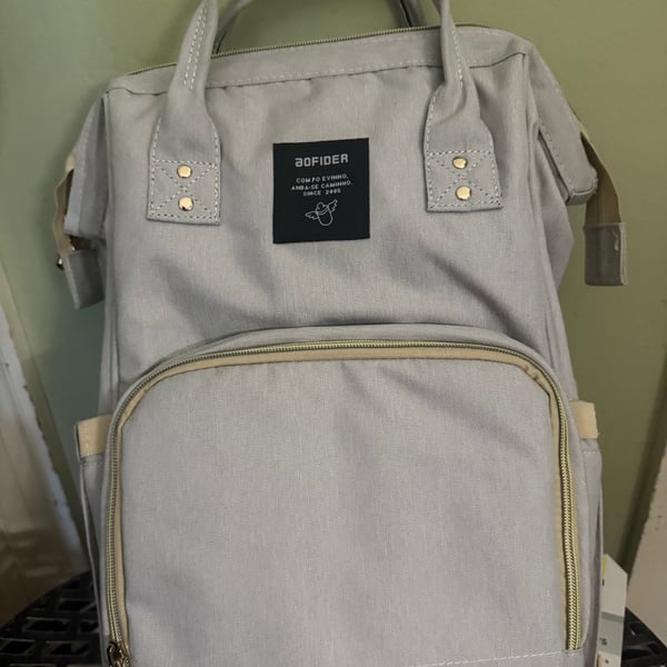 LEQUEEN Waterproof Multifunction Diaper Bag Backpack