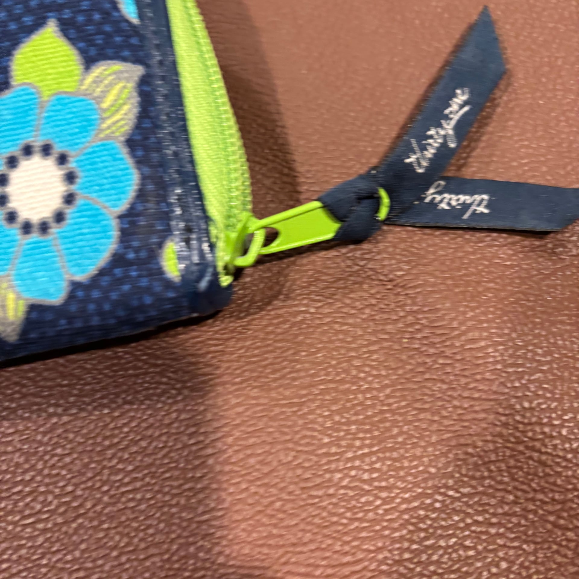 Vera Bradley Mod Floral Blue Wallet 3