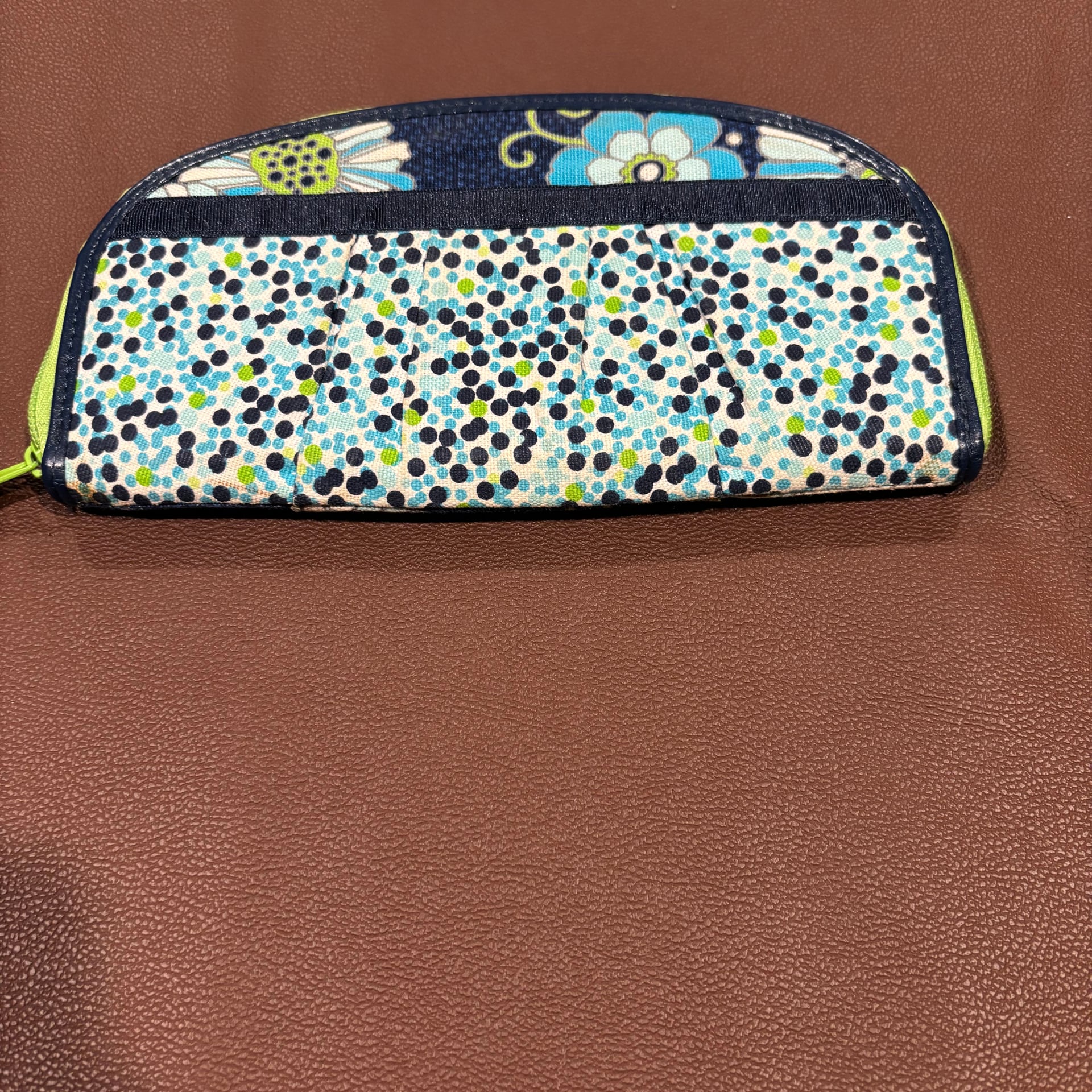 Vera Bradley Mod Floral Blue Wallet 7
