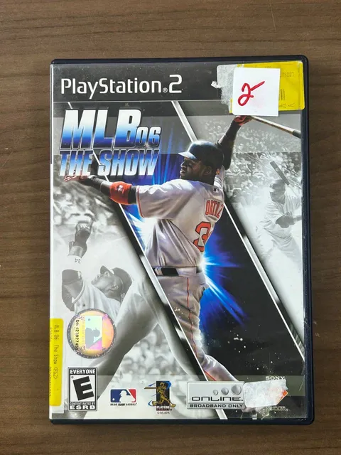 MLB 06 The Show PS2 PlayStation 2 2006 Baseball Game Disc & Case No Manual