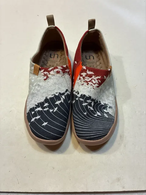 Uin Toledo Art Painted Slip On Travel Shoes