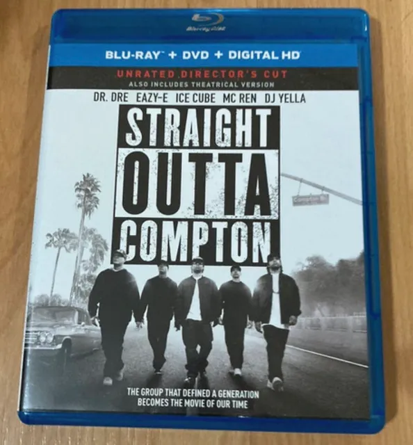 Universal Studios Straight Outta Compton Blu-ray