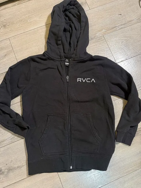 Boys M RVCA The Balance of Opposites Zip-Up Hoodie