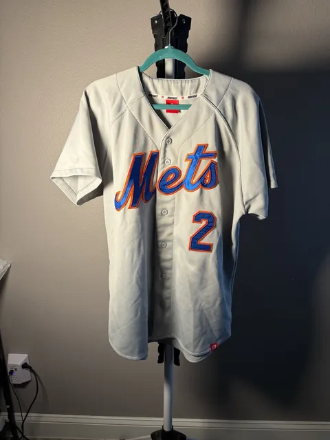 Marucci New York Mets Baseball Jersey Size M Grey #2