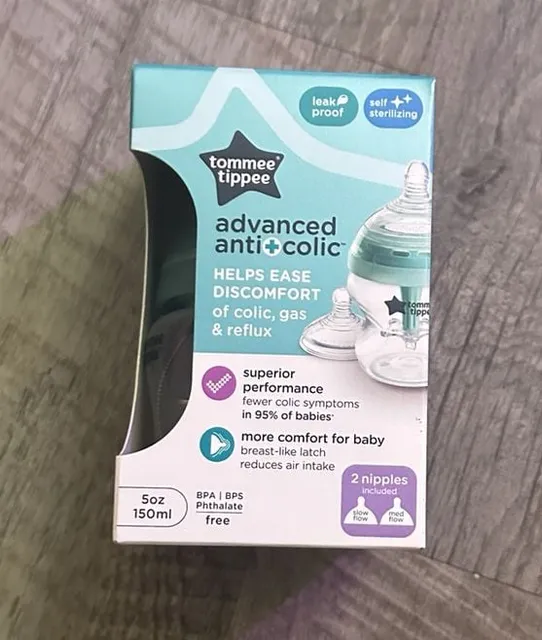 Tommee Tippee Advanced Anti-Colic Baby Bottle 5oz 150ml New