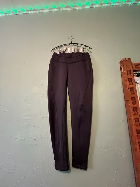 Avalanche Fleece Leggings Size S Black Performance