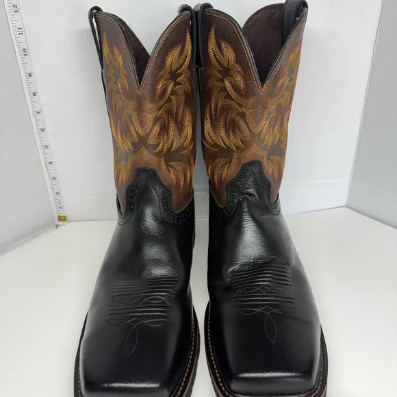 Justin Work Boots Men's Commander X-5 Square Composite Toe Size 13 D WK4818