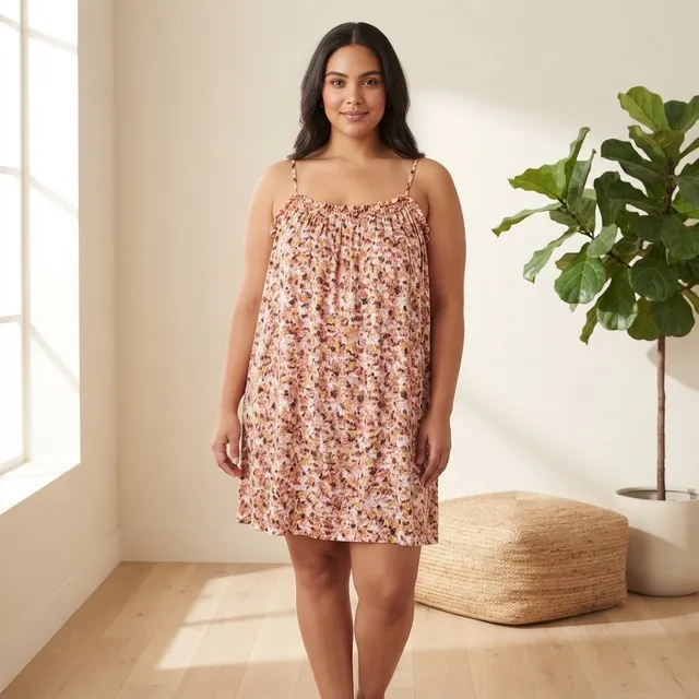 Soma Soft Jersey Flowy Floral Short Dress