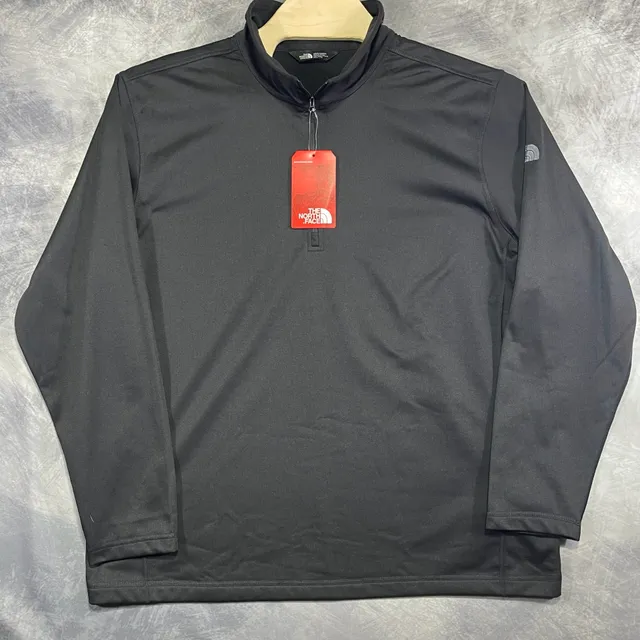 The North Face Tech 1/4 Zip Fleece XXL Black NWT