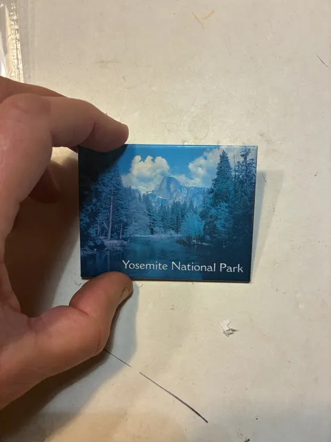 Yosemite National Park Souvenir Refrigerator Magnet Landscape