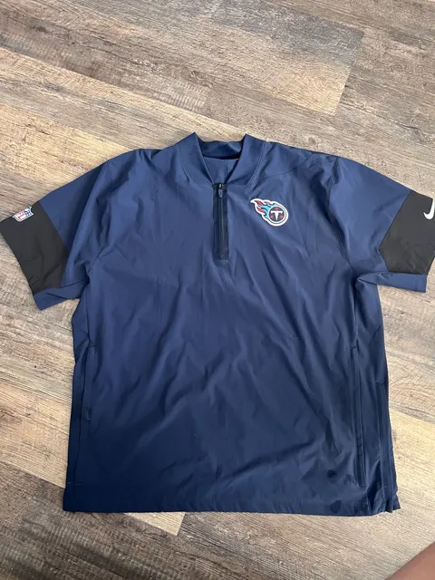 Nike Tennessee Titans Jay Williams’ Sideline Short Sleeve Jacket Size XXL
