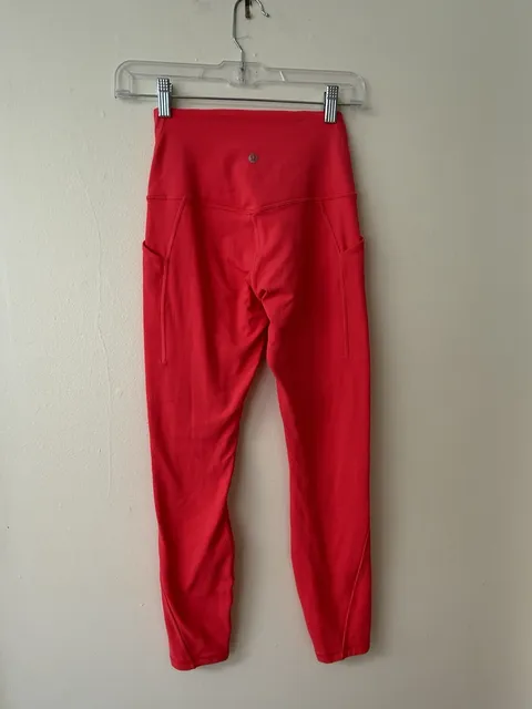 Lululemon Leggings Hot Pink