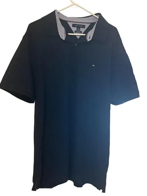 Tommy Hilfiger Slim Fit Polo Size XXL Navy Blue
