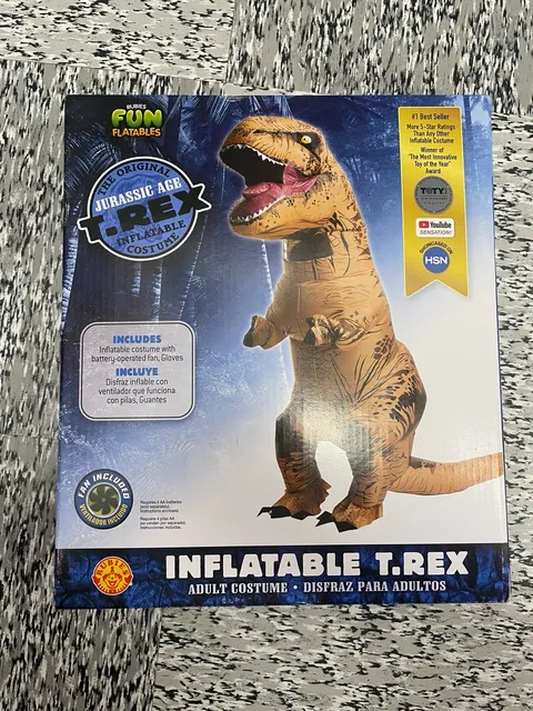 Rubies Inflatable T.Rex Adult Costume