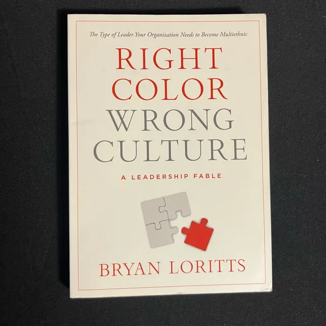 Right Color Wrong Culture by Bryan Loritts Paperback Book