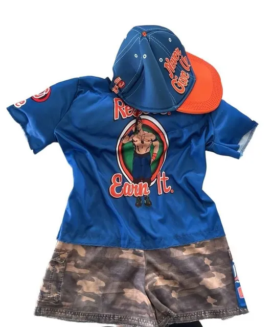 WWE John Cena Respect Earn It Costume Size 2T