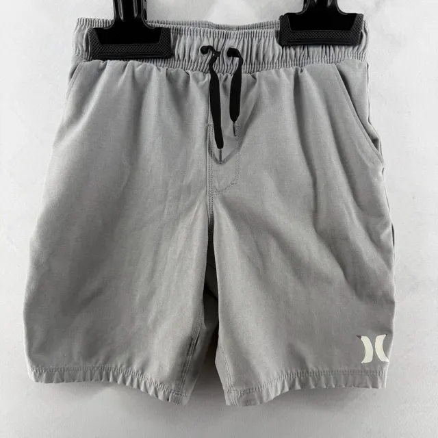 1678 Hurley Boys Board Shorts Size S 8-10 Yrs Gray Drawstring