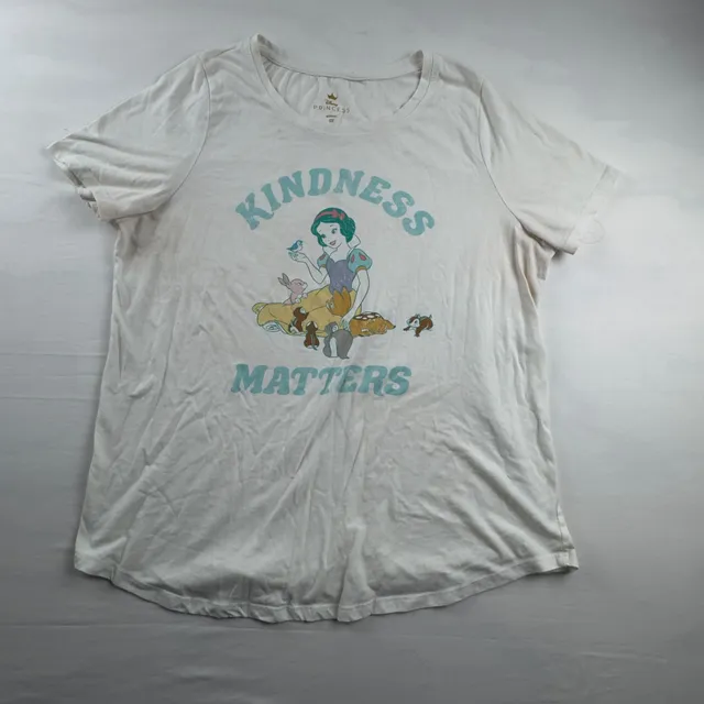 Disney Princess Snow White T-Shirt Size 0X Kindness Matters