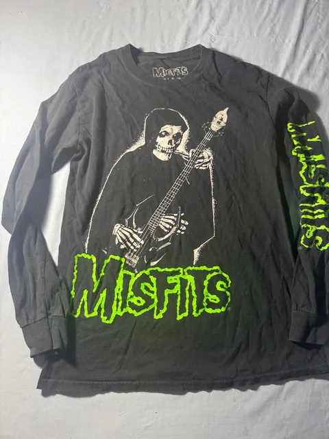 Misfits Crimson Ghost Guitarist Long-Sleeve T-Shirt