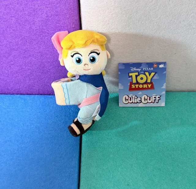 Disney Pixar Toy Story Bo Peep Cutie Cuff Plush Snap Bracelet