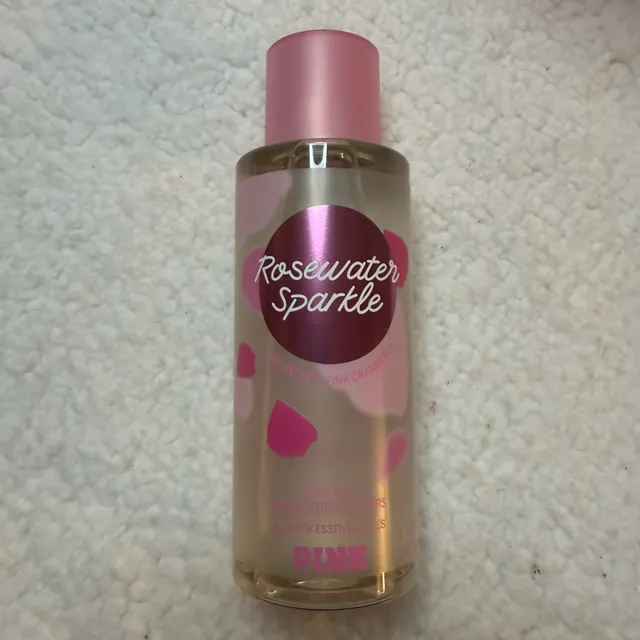 Victoria's Secret PINK Rosewater Sparkle Body Mist 8.4 oz