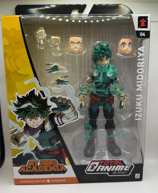 Jazwares Total Anime My Hero Academia Izuku Midoriya Action Figure 04