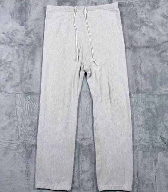 Vtg 80s Lands End Champion Reverse Weave Sweatpants Size L