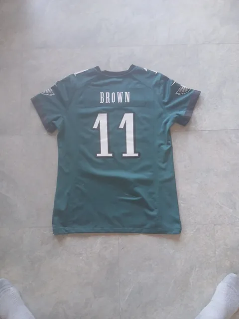 Nike Philadelphia Eagles A.J. Brown 11 Football Jersey Midnight Green