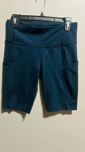 Lululemon Fast And Free Shorts Size 8 Blue Athletic