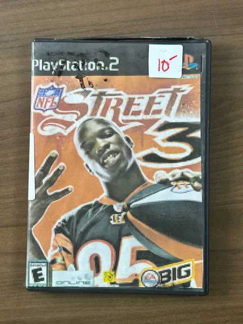 NFL Street 3 (Sony PlayStation 2, 2006) PS2 Game Disc & Case No Manual