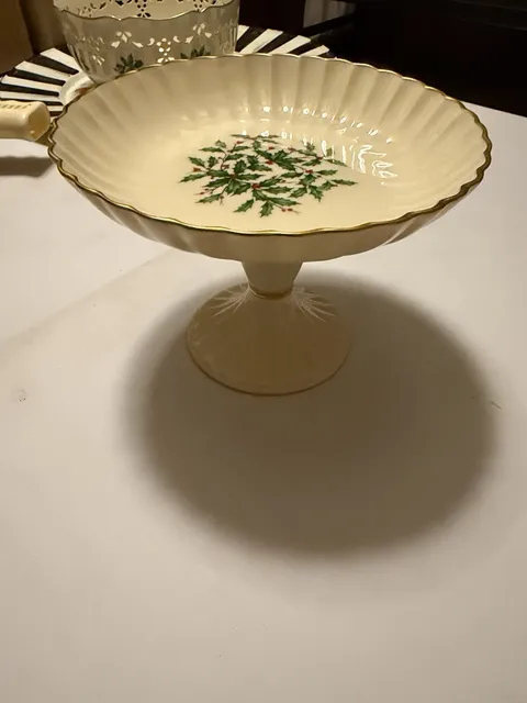 Holiday (Dimension) Round Compote (Height X Width) by Lenox ...,