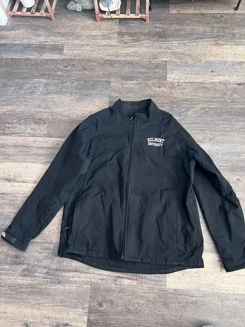 Under Armour Belmont University Jacket Size XL Black Full Zip