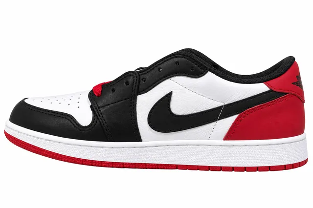 Air Jordan 1 Low Black Toe Sneakers